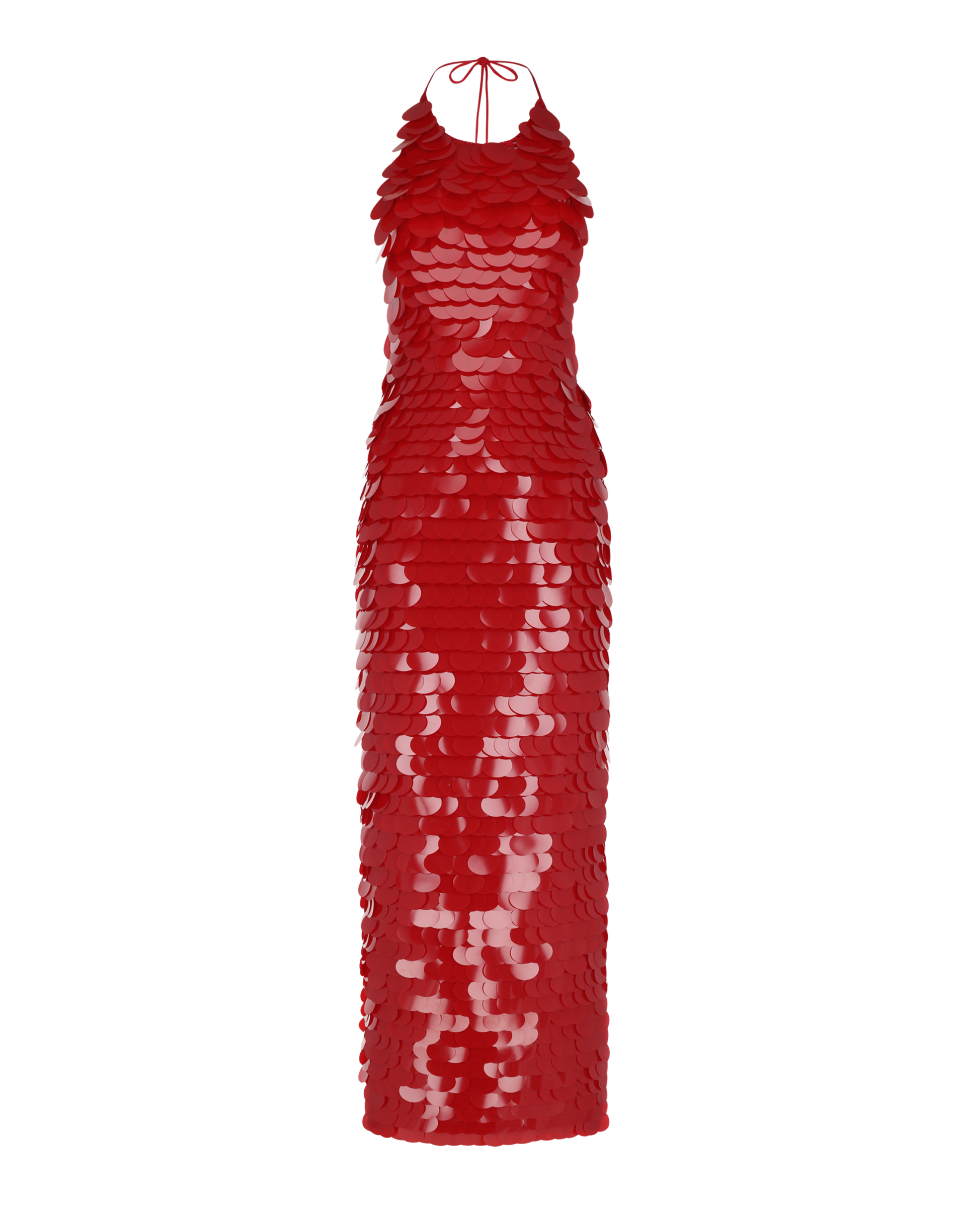 Hand-Crocheted Sequin Dress