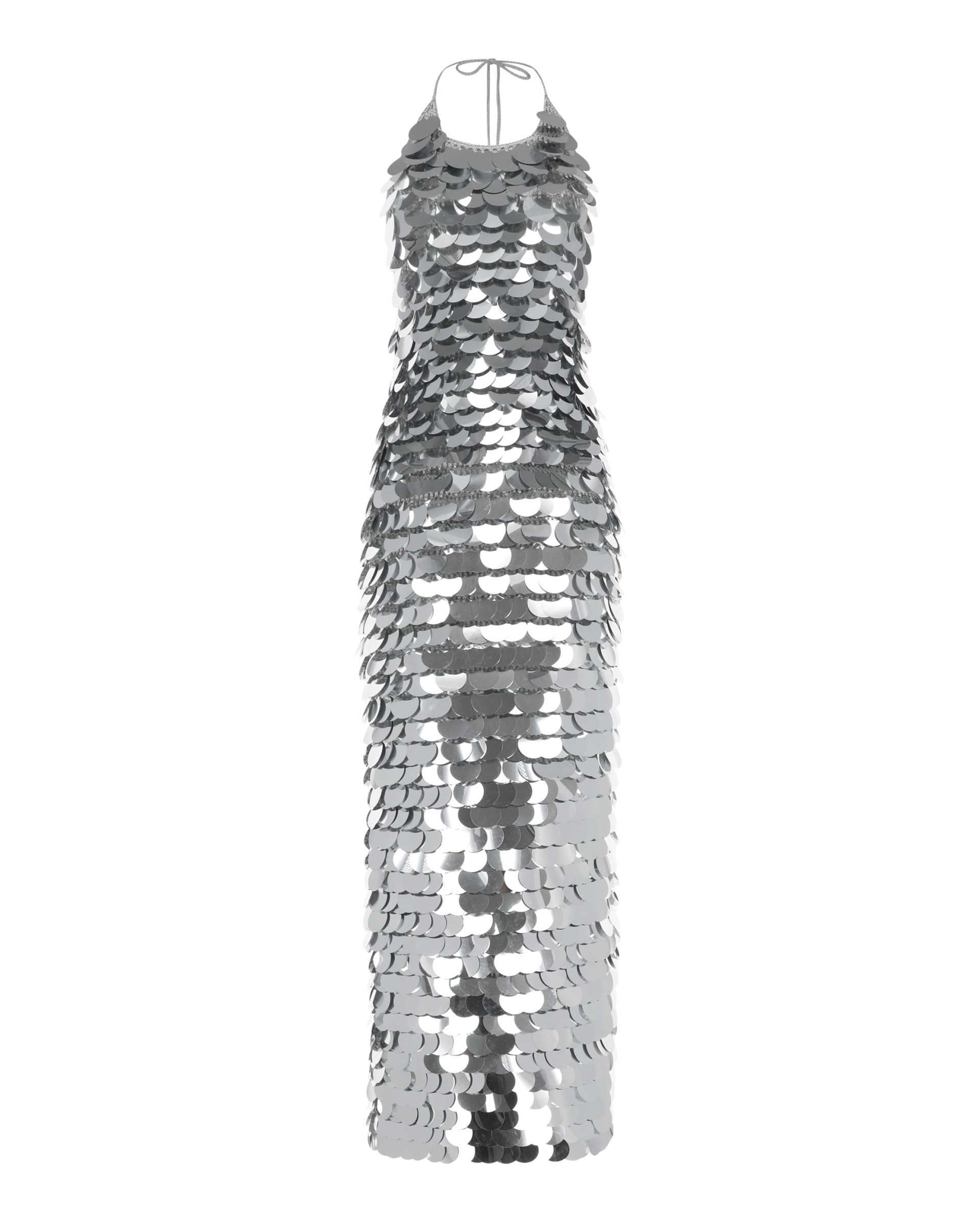 Hand-Crocheted Sequin Dress