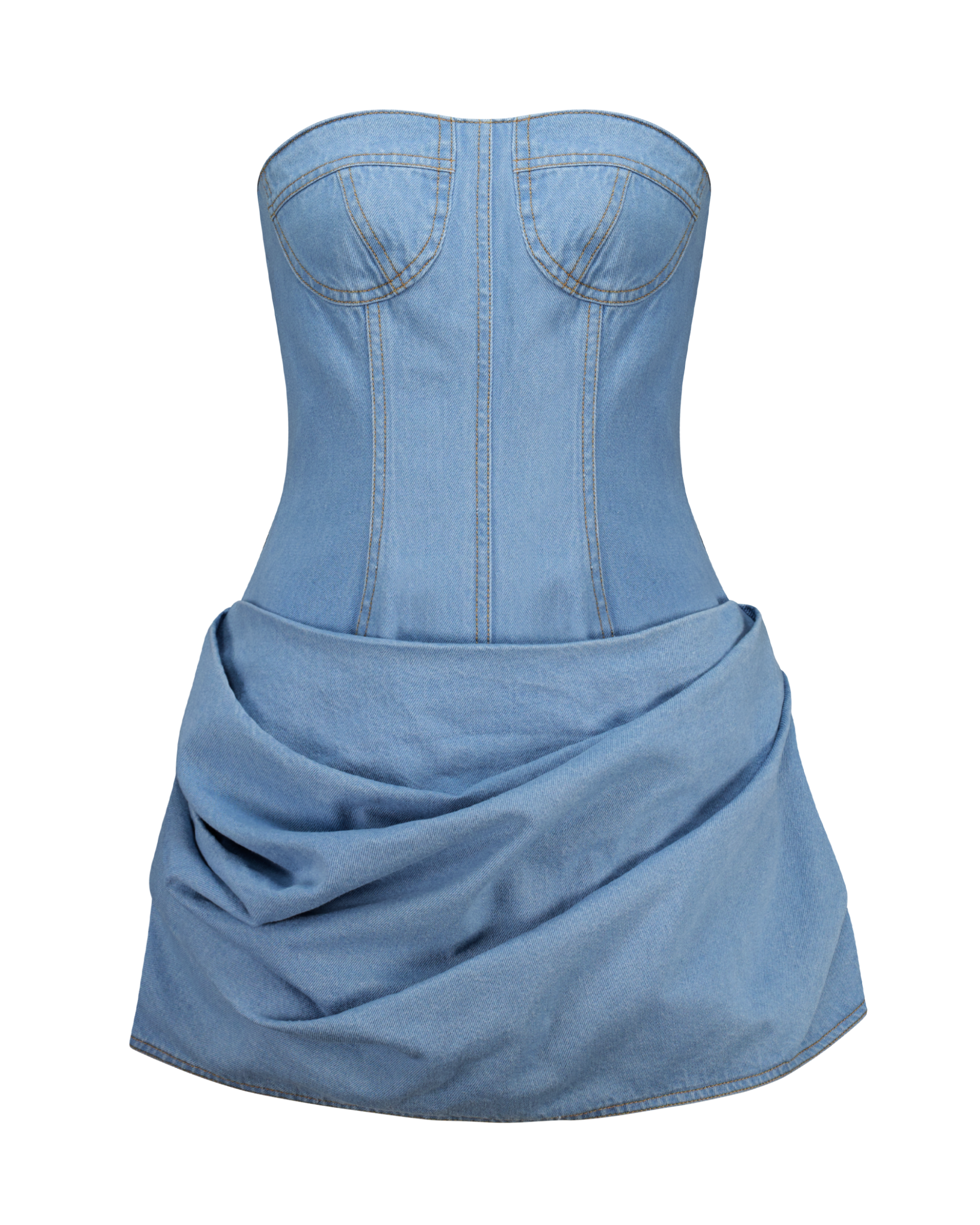'ROSEBUD' Denim Dress